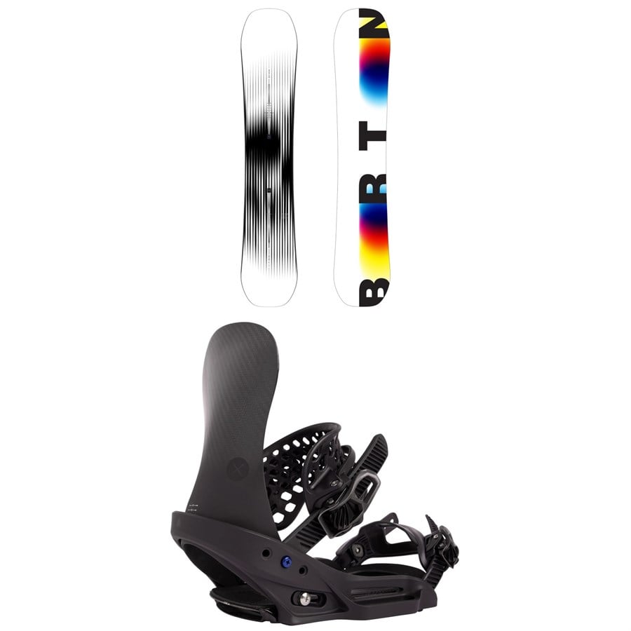 Burton Custom X Snowboard + X EST Snowboard Bindings 2026