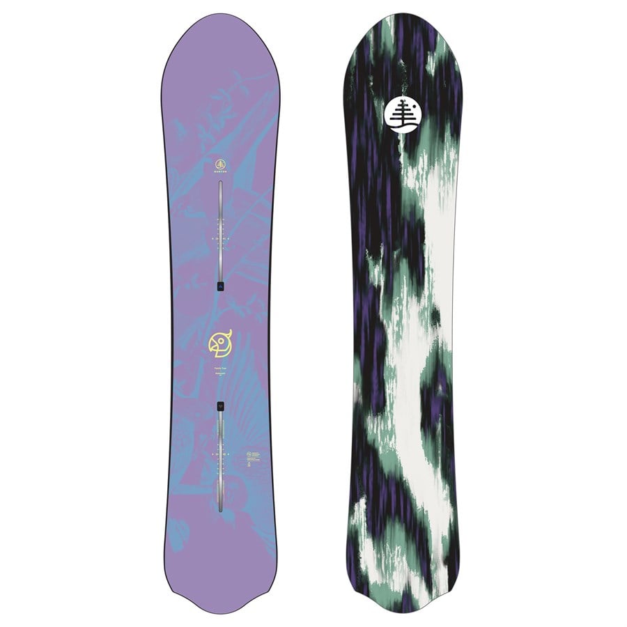 Burton Family Tree Alekesam Snowboard + Cartel X EST Snowboard Bindings 2026
