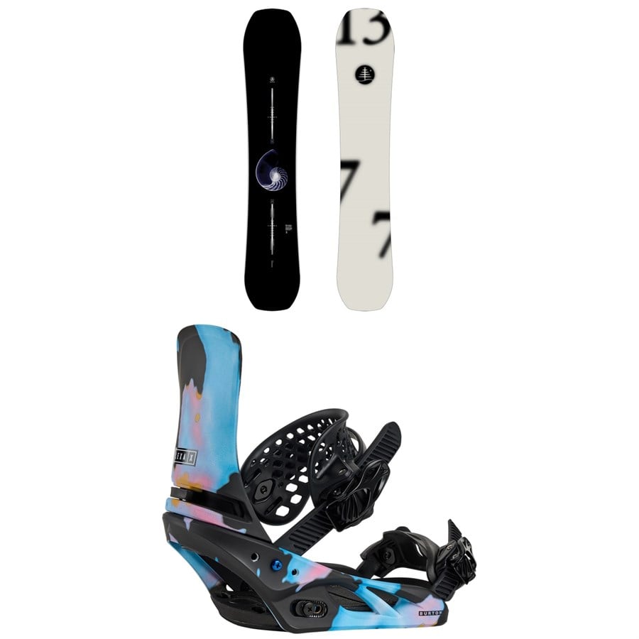Burton Family Tree Hometown Hero Snowboard + Lexa X Snowboard Bindings - Women's 2026