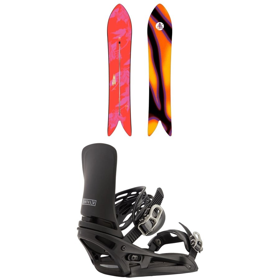 Burton Family Tree Smooth Operator Snowboard + Cartel X EST Snowboard Bindings 2026