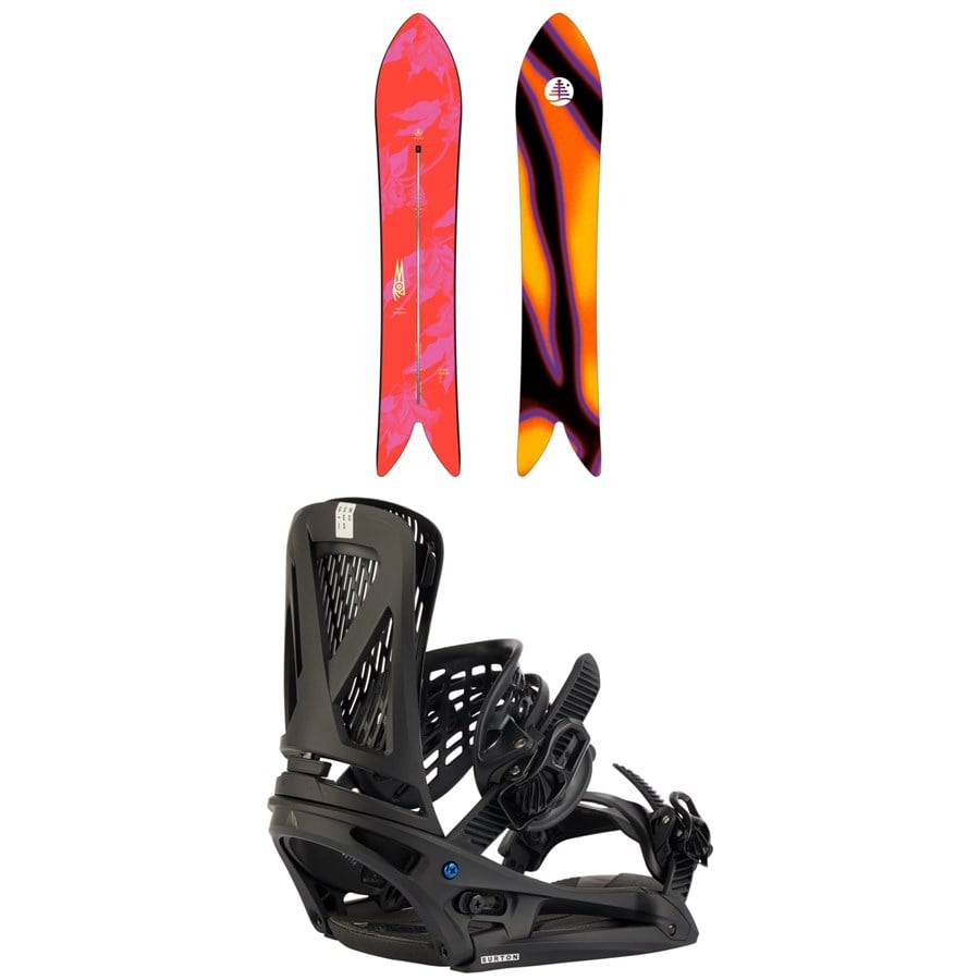 Burton Family Tree Smooth Operator Snowboard + Genesis EST Snowboard Bindings 2026