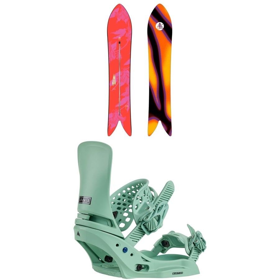 Burton Family Tree Smooth Operator Snowboard + Lexa X EST Snowboard Bindings - Women's 2026