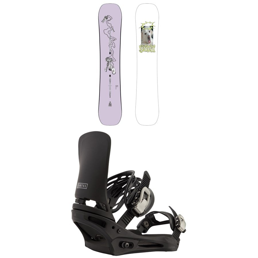 Burton Good Company Snowboard + Cartel Snowboard Bindings 2026