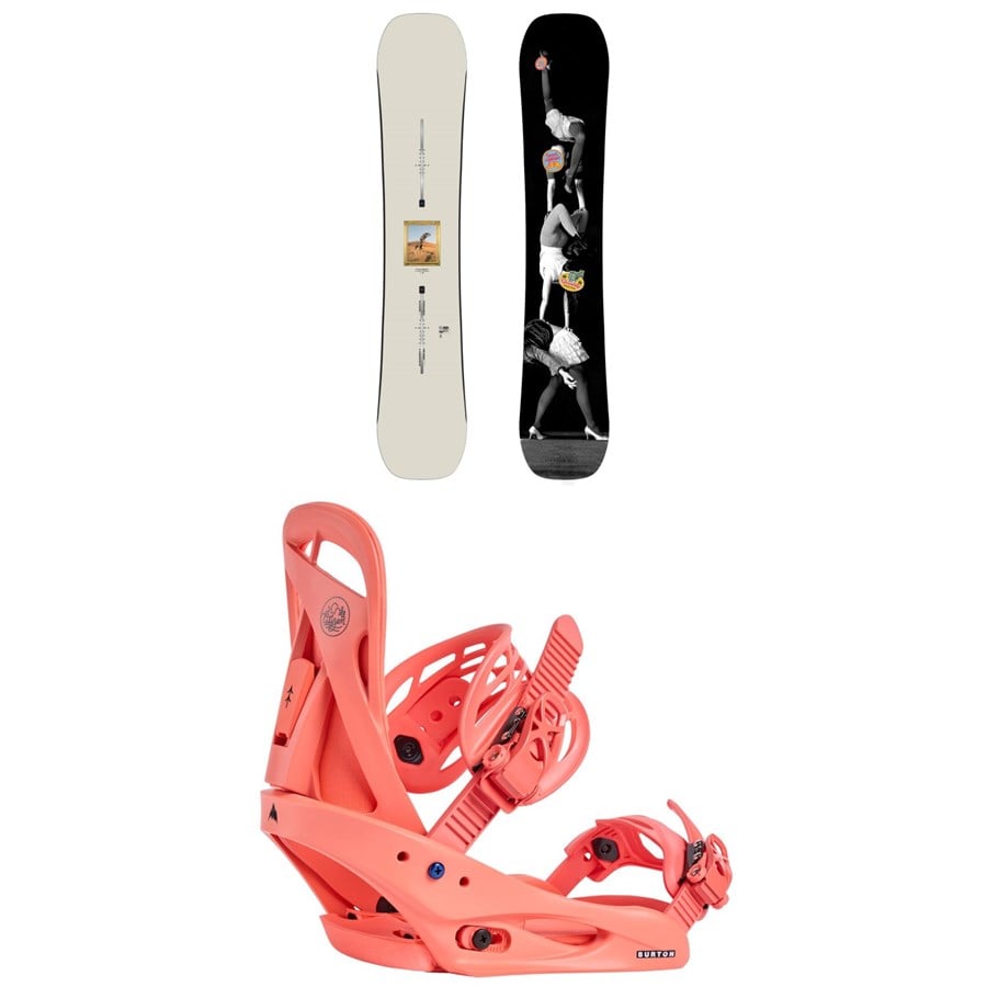 Burton Good Company Snowboard + Citizen Snowboard Bindings - Women's 2025