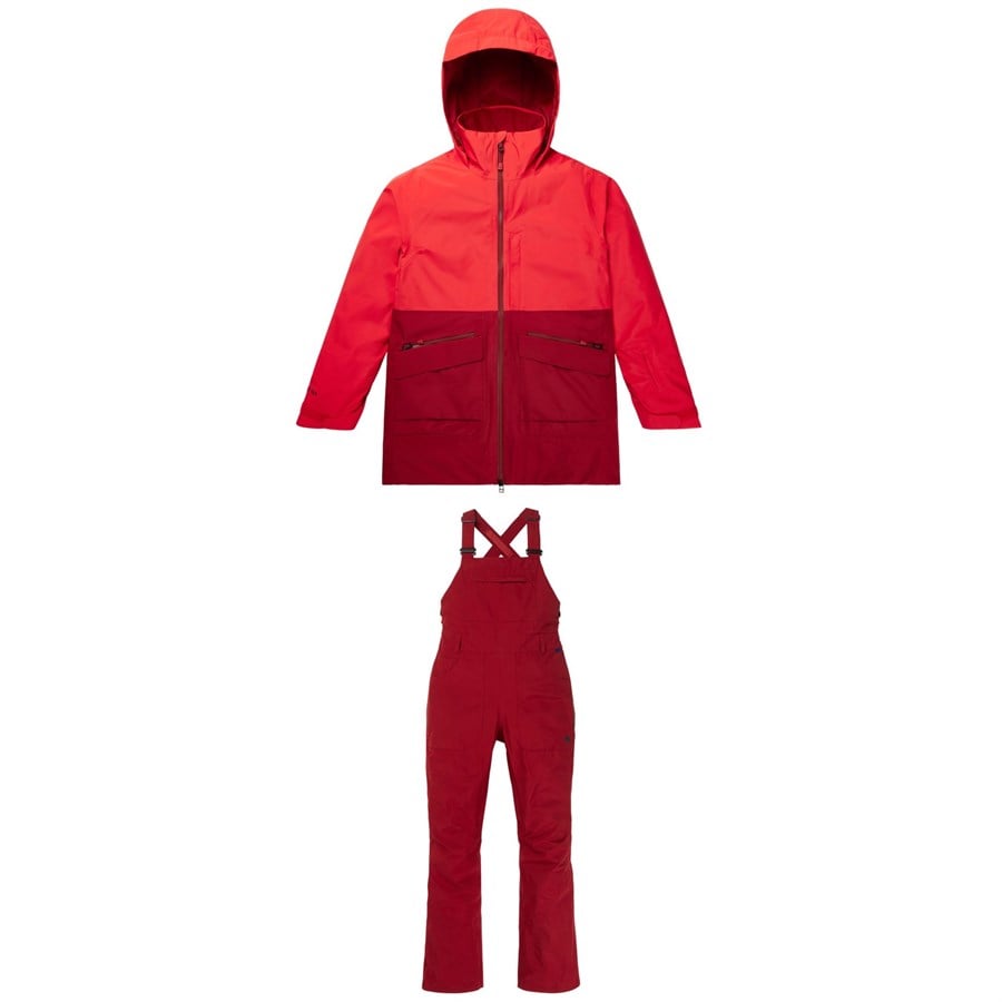 Burton GORE-TEX Treeline Jacket + Avalon Bib Pants - Women's 2023