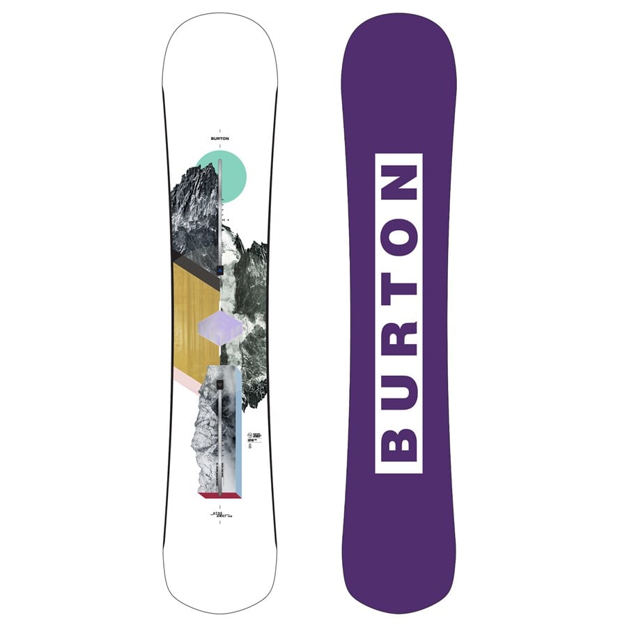 Burton Hideaway Snowboard + Scribe Snowboard Bindings - Women's 2026