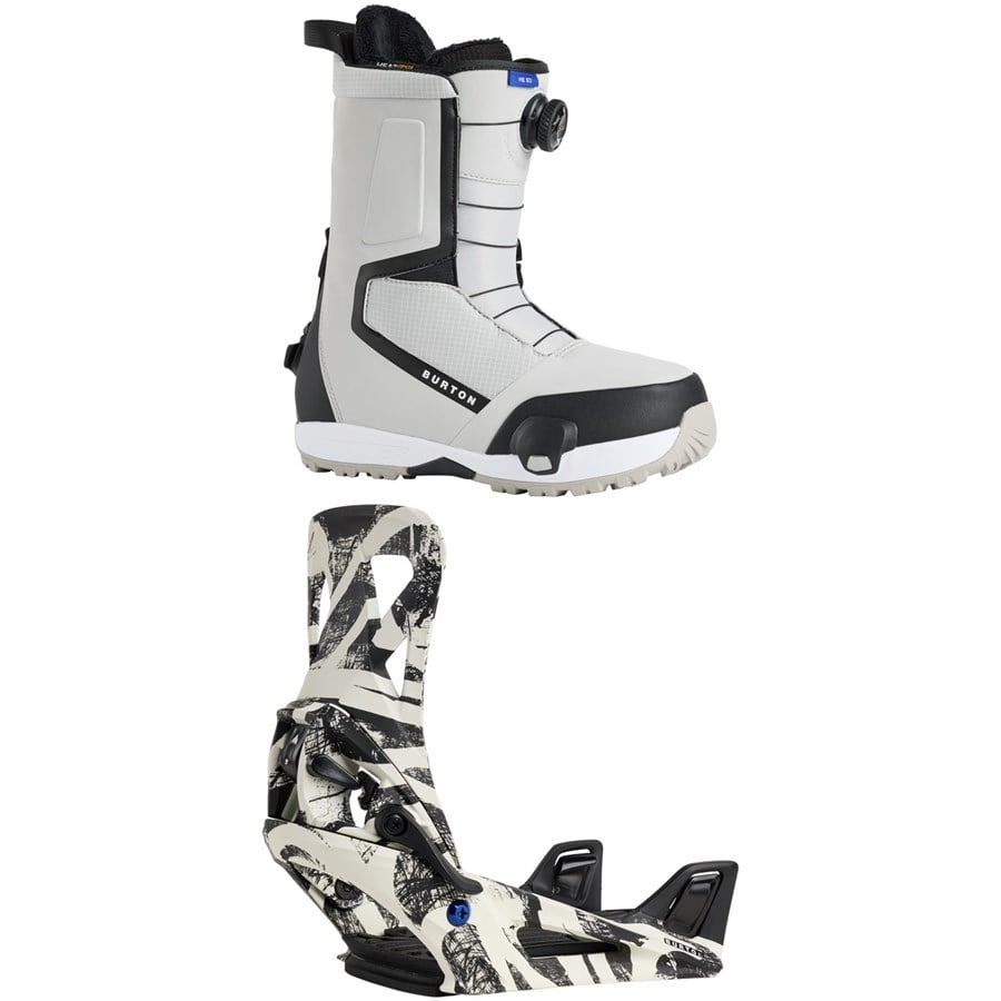 Burton Highshot Step On Snowboard Boots + Step On Snowboard Bindings 2026