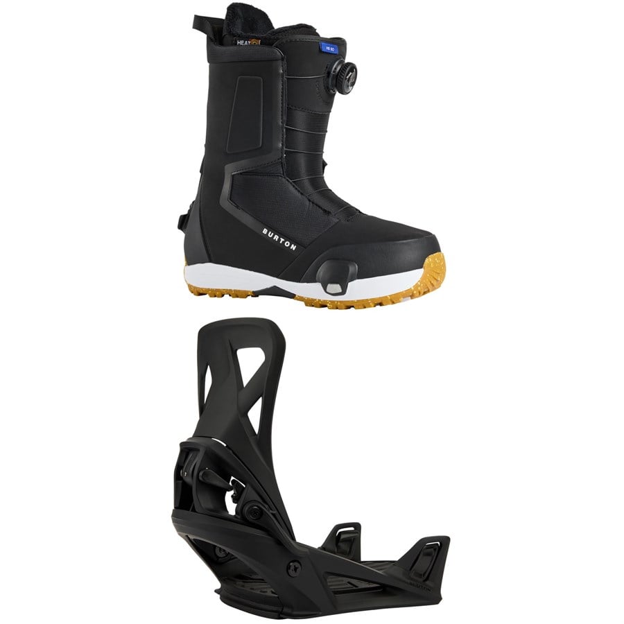 Burton Highshot Step On Wide Snowboard Boots + Step On Snowboard Bindings 2026