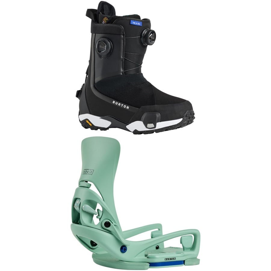 Burton Highshot X Step On Wide Snowboard Boots + Step On Lexa X EST Snowboard Bindings - Women's 2026