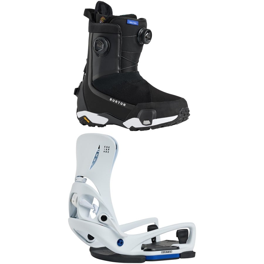 Burton Highshot X Step On Wide Snowboard Boots + Step On Escapade EST Snowboard Bindings - Women's 2026