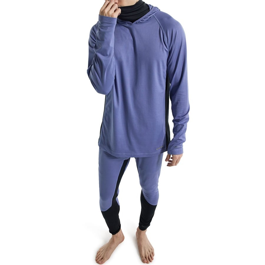 Burton Midweight X Long Neck Hooded Base Layer Top