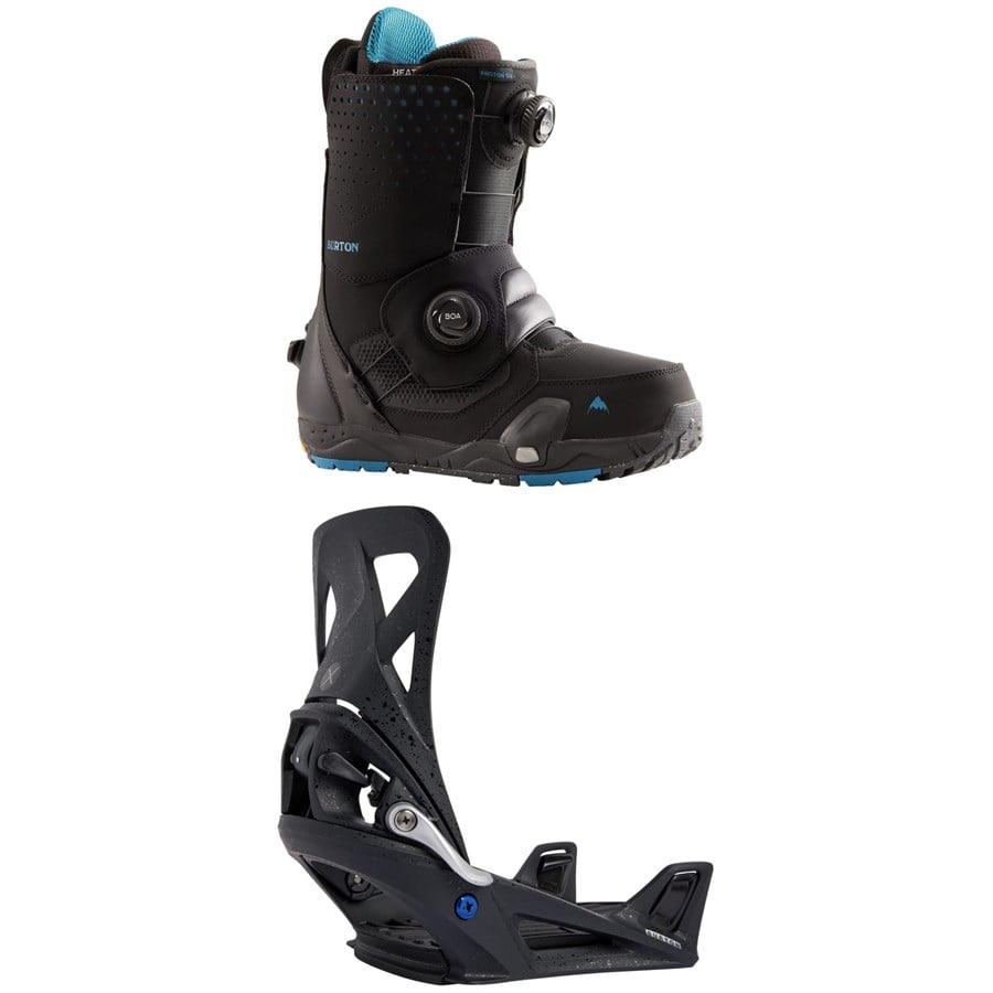 Burton Photon Step On Snowboard Boots + Step On X Snowboard Bindings 2026
