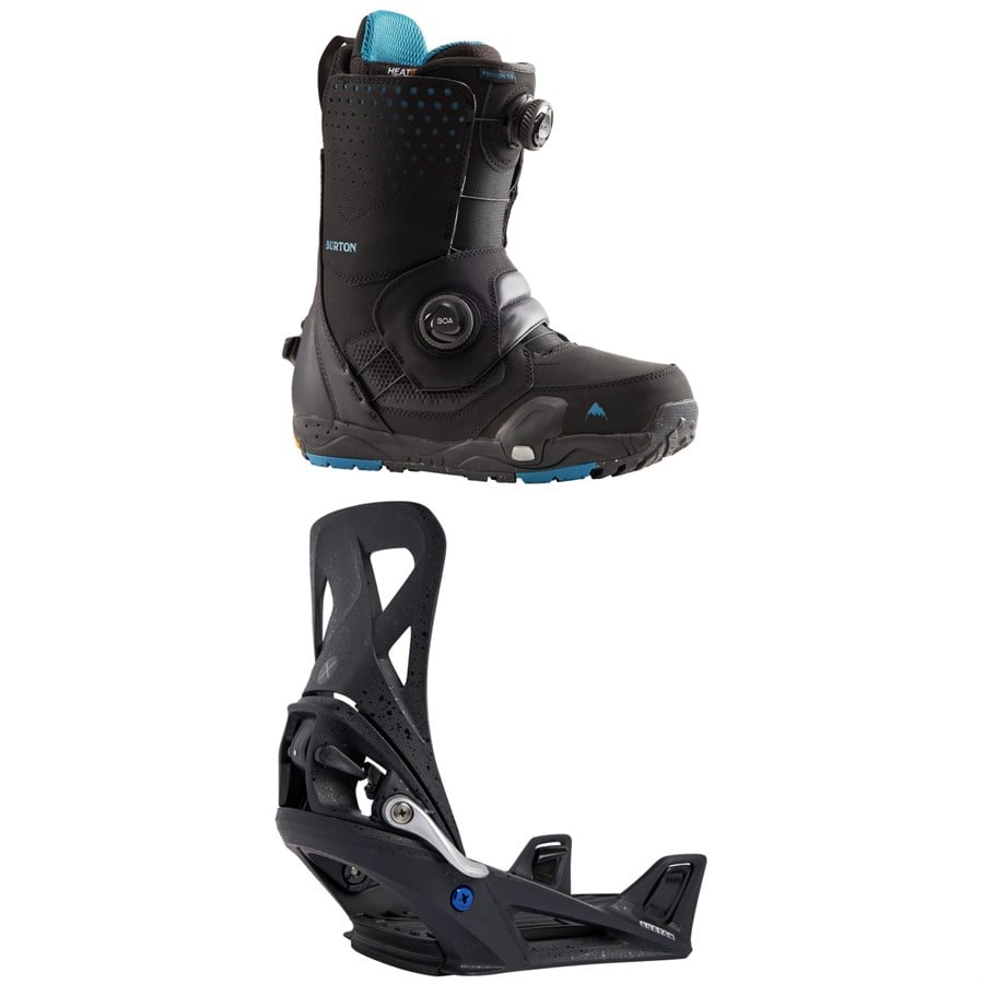 Burton Photon Step On Wide Snowboard Boots + Step On X Snowboard Bindings 2026