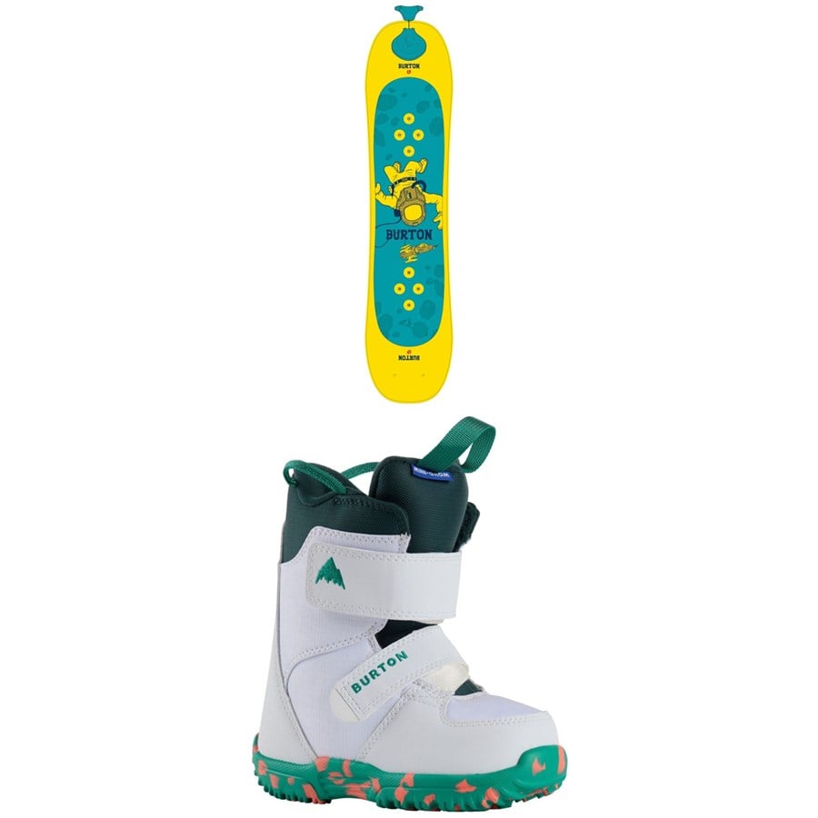 Burton Riglet Snowboard + Mini Grom Snowboard Boots - Kids' 2026