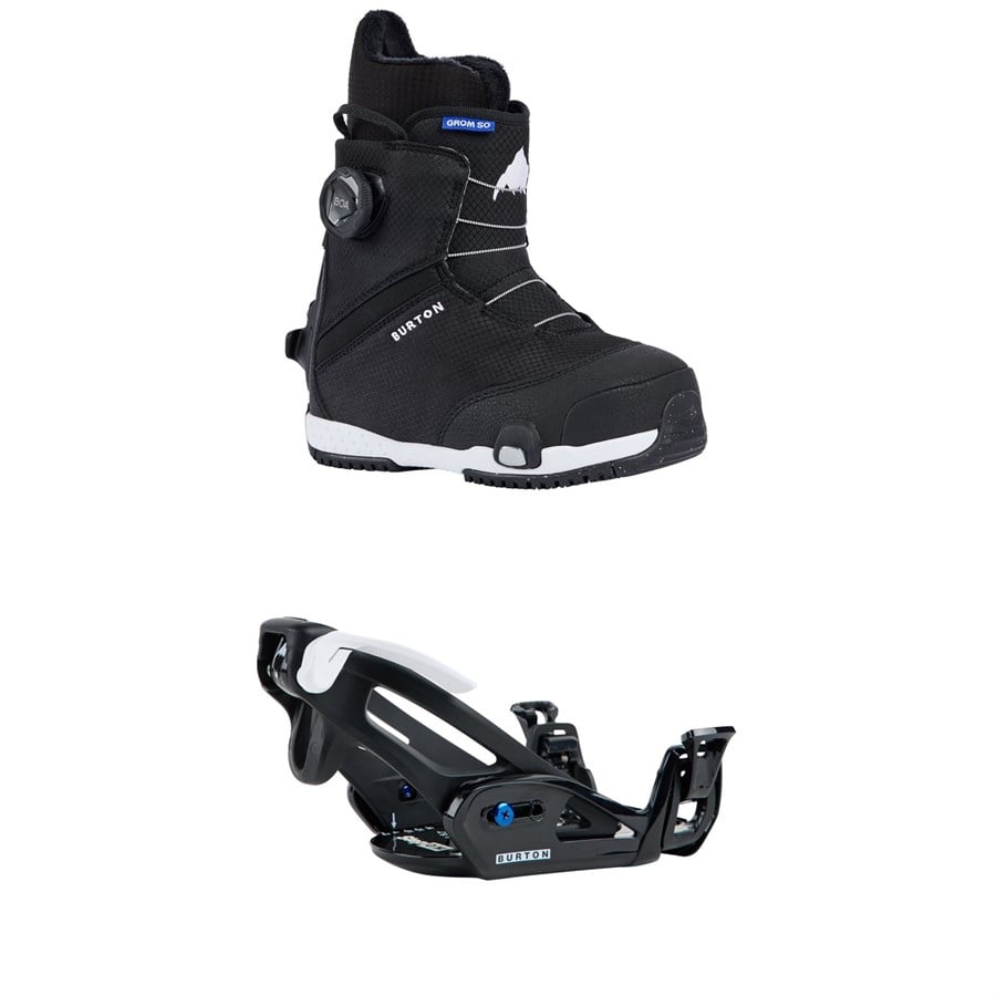Burton Step On Grom Snowboard Boots + Step On Grom Snowboard Bindings - Kids' 2026