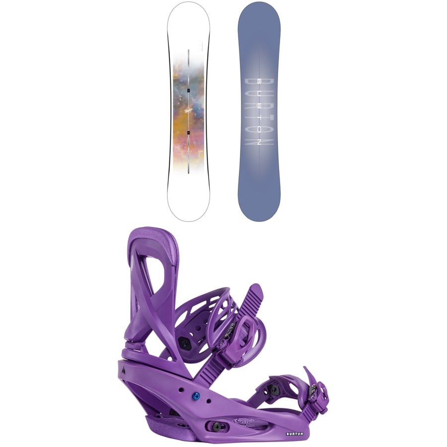 Burton Stylus Snowboard + Scribe Snowboard Bindings - Women's 2025