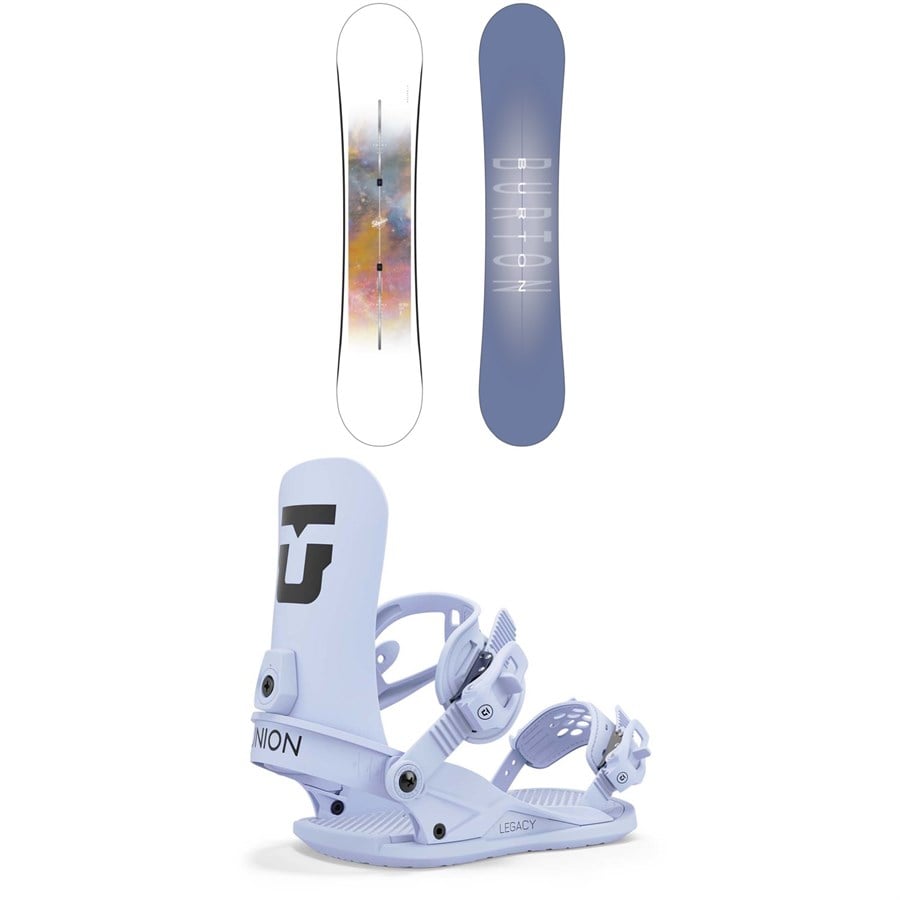 Burton Stylus Snowboard + Union Legacy Snowboard Bindings - Women's 2025