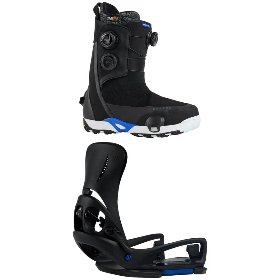 Burton Waverange Step On X Pro Snowboard Boots + Step On Genesis EST Snowboard Bindings 2026