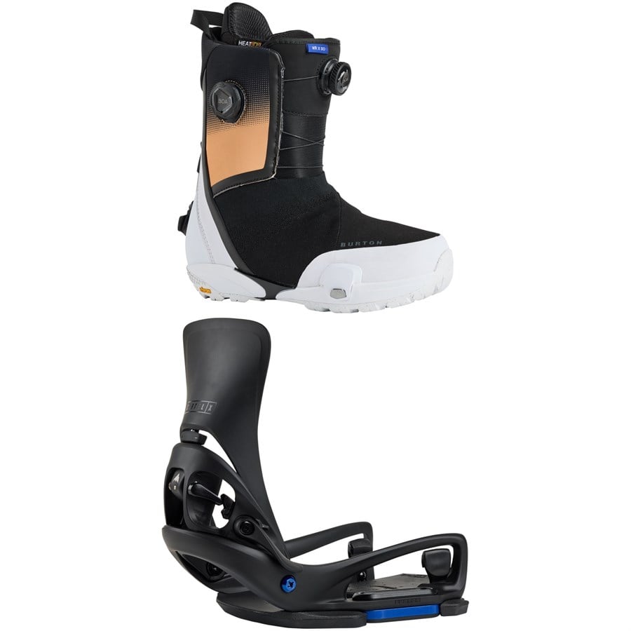 Burton Waverange X Step On Snowboard Boots + Step on Cartel X EST Snowboard Bindings 2026