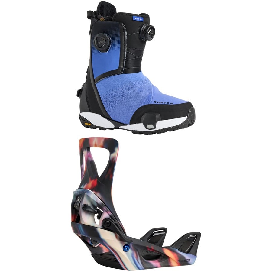 Burton Waverange X Step On Snowboard Boots + Step On Snowboard Bindings - Women's 2026