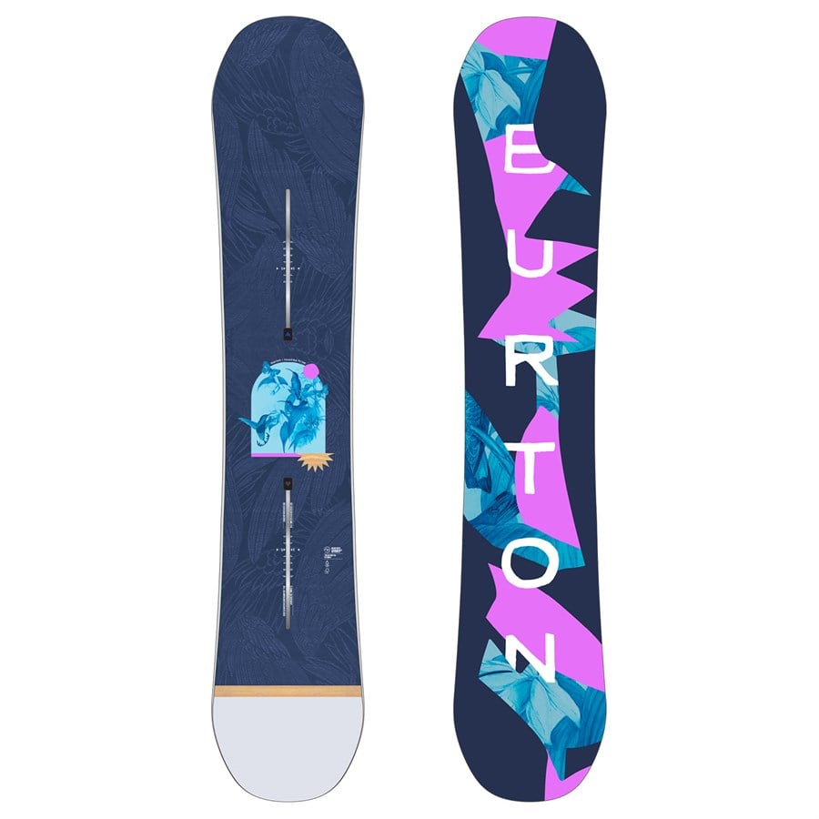 Burton Yeasayer Flying V Snowboard + Nidecker OG Supermatic Snowboard Bindings - Women's 2026