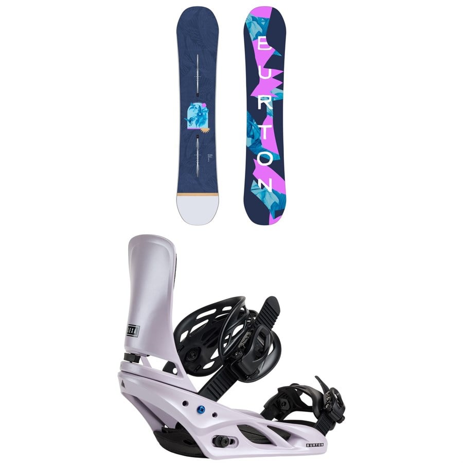 Burton Yeasayer Snowboard + Lexa Snowboard Bindings - Women's 2026