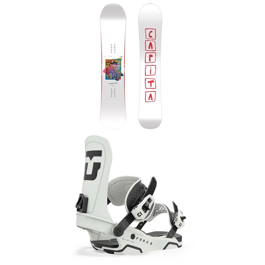 CAPiTA Aeronaut Snowboard + Union Force Snowboard Bindings 2025