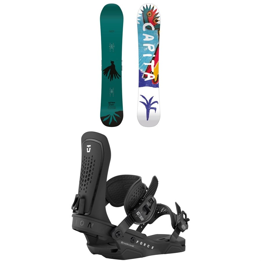 CAPiTA Aeronaut Snowboard + Union Force Snowboard Bindings 2026