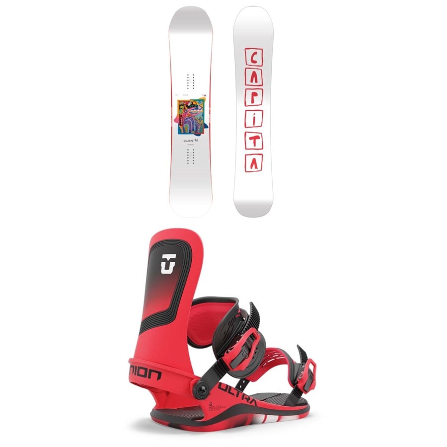 CAPiTA Aeronaut Snowboard + Union Ultra Snowboard Bindings 2025