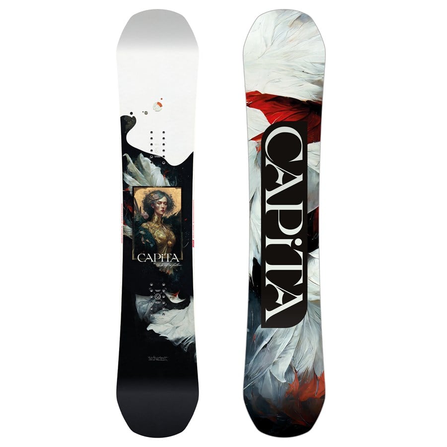 CAPiTA Birds Of A Feather Snowboard + Nidecker Supermatic Snowboard Bindings - Women's 2025