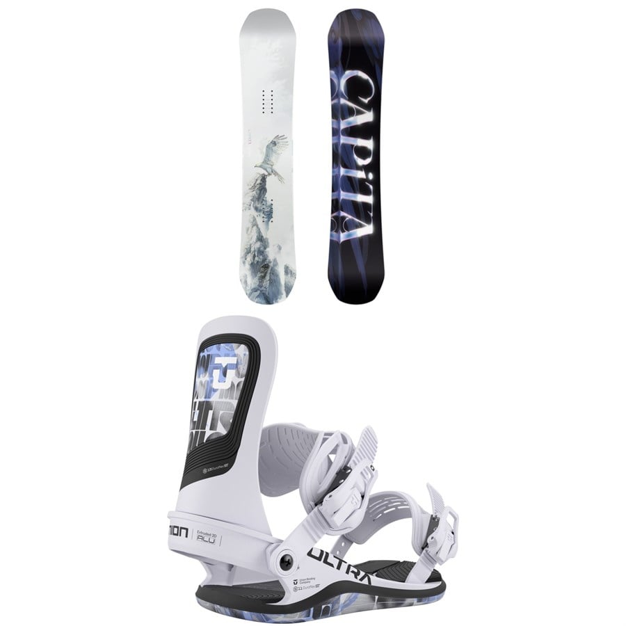 CAPiTA Birds Of A Feather Snowboard + Union Ultra Snowboard Bindings - Women's 2026