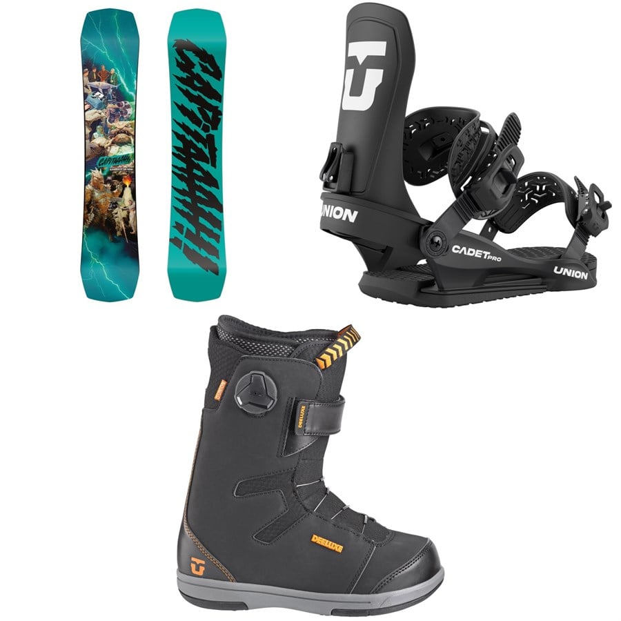 CAPiTA Children Of The Gnar Snowboard + Union Cadet Pro Snowboard Bindings + Cadet Snowboard Boots - Kids' 2026