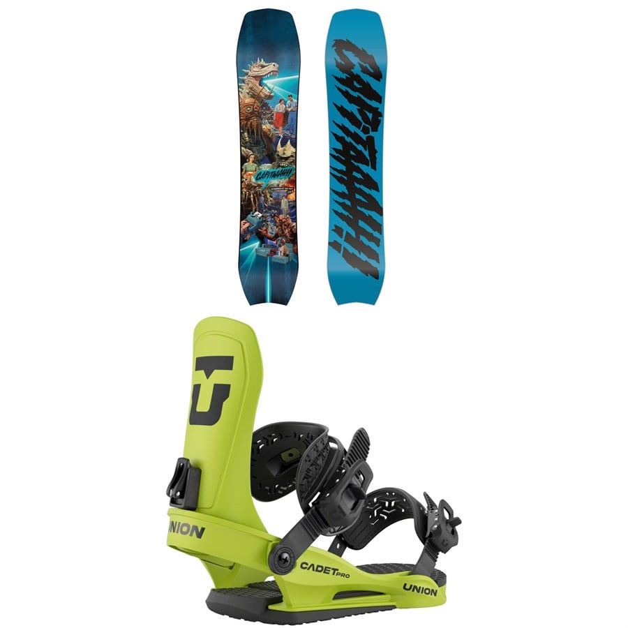 CAPiTA Children Of The Pow Snowboard + Union Cadet Pro Snowboard Bindings - Kids' 2026