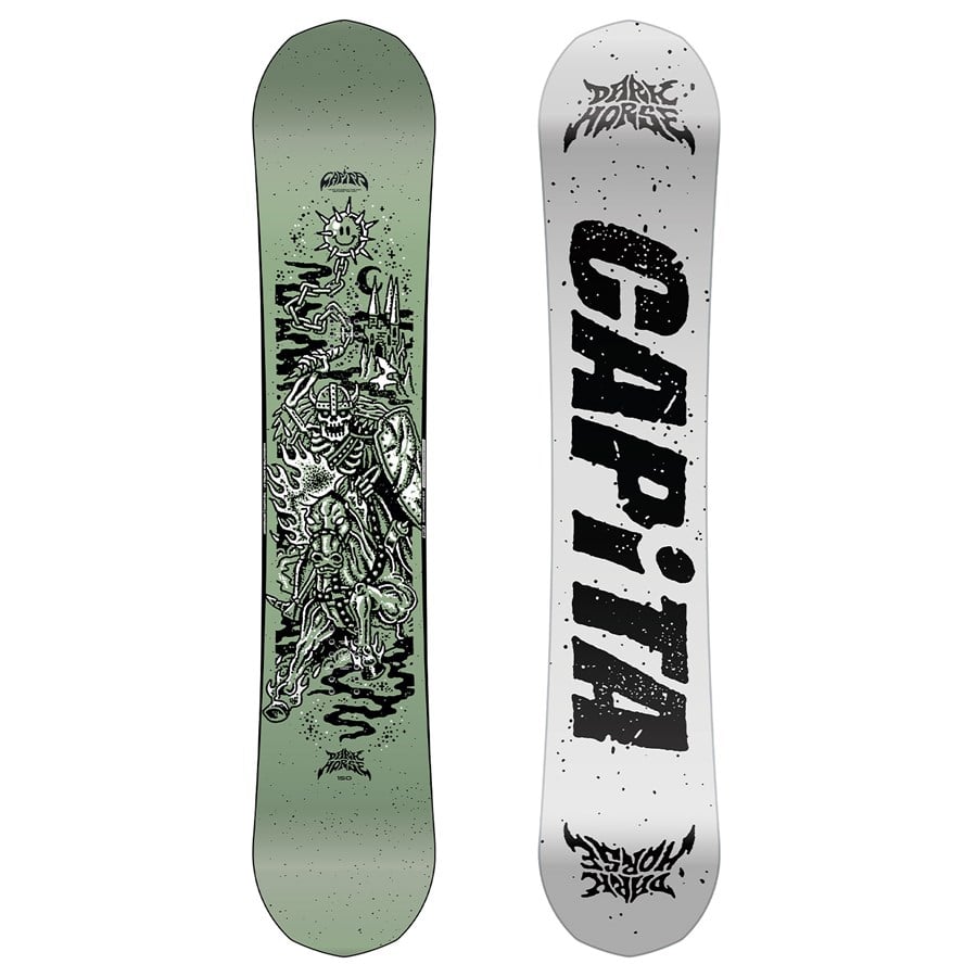 CAPiTA Dark Horse Snowboard + Union STR Snowboard Bindings 2026