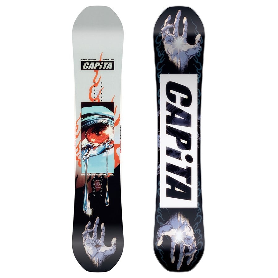 CAPiTA Indoor Survival Snowboard + Union Strata Snowboard Bindings 2026