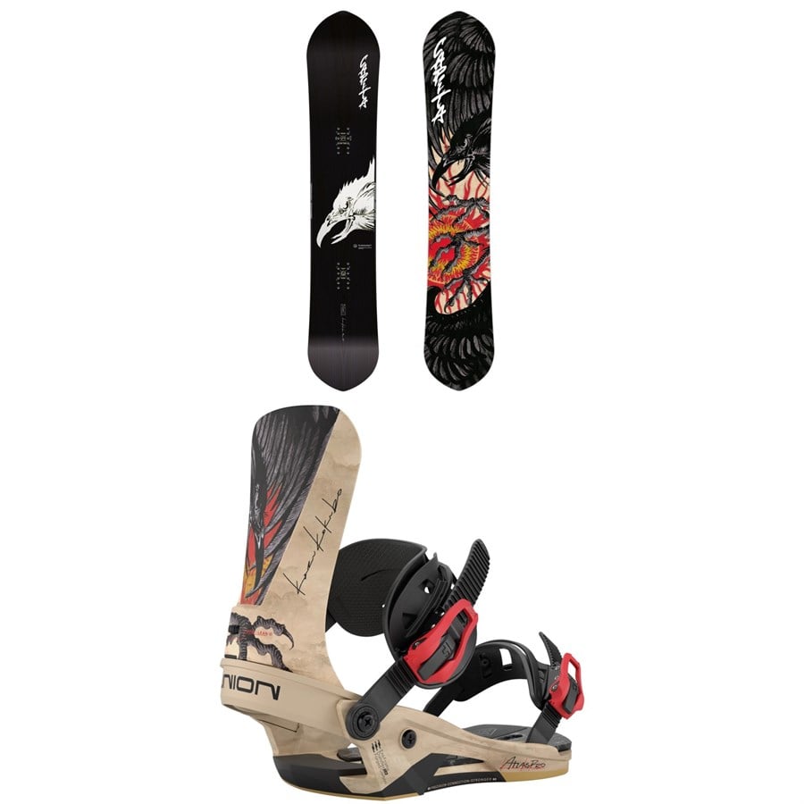 CAPiTA Kazu Kokubo Pro Snowboard + Union Atlas Pro Snowboard Bindings 2026