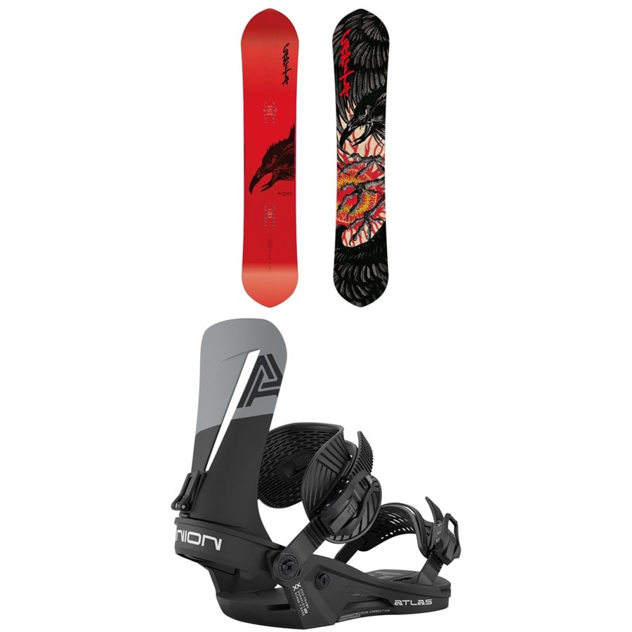 CAPiTA Kazu Kokubo Pro Snowboard + Union Atlas Snowboard Bindings 2026