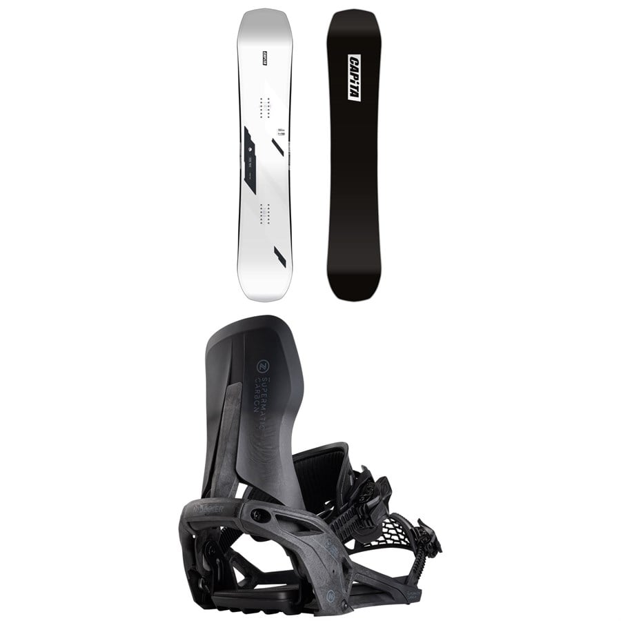 CAPiTA Mega Death Snowboard + Nidecker Supermatic Carbon Snowboard Bindings 2026