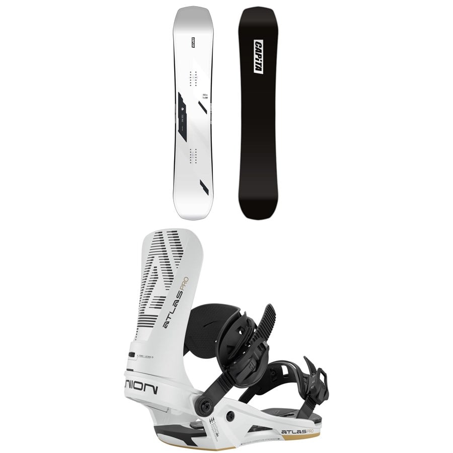 CAPiTA Mega Death Snowboard + Union Atlas Pro Snowboard Bindings 2026
