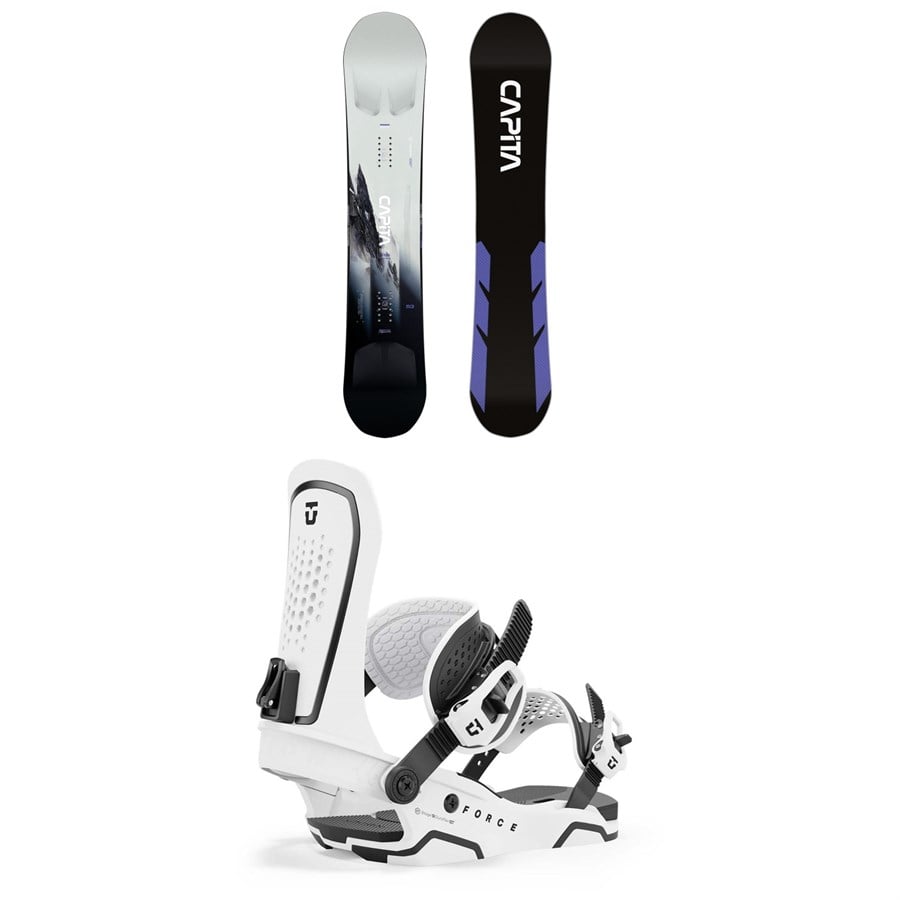 CAPiTA Mega Mercury Snowboard + Union Force Snowboard Bindings 2025