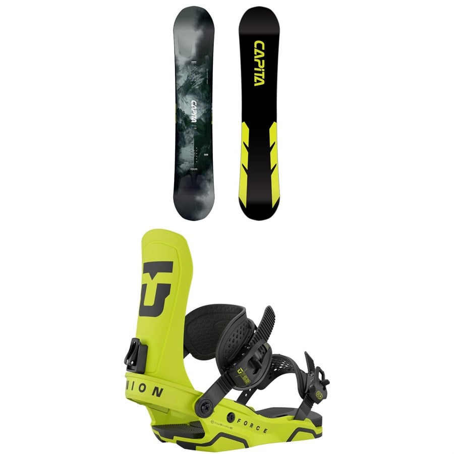 CAPiTA Mega Mercury Snowboard + Union Force Snowboard Bindings 2026
