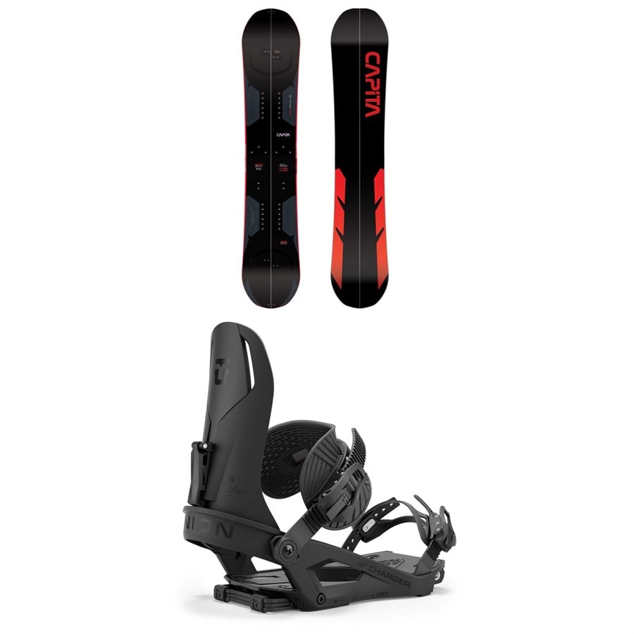 CAPiTA Mega Splitboard + Union Expedition Skins + Charger Splitboard Bindings 2025