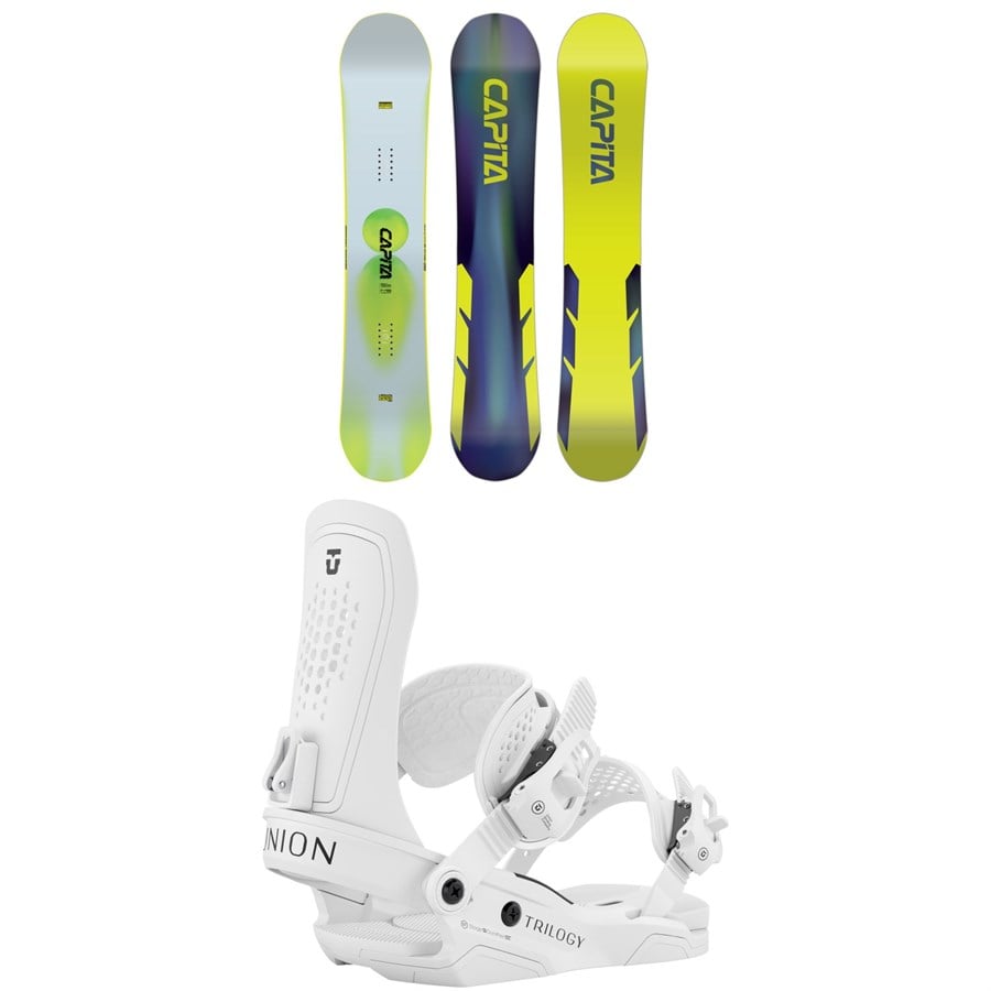 CAPiTA Mercury Snowboard + Union Trilogy Snowboard Bindings - Women's 2026