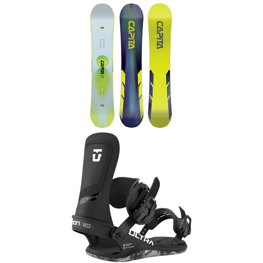 CAPiTA Mercury Snowboard + Union Ultra Snowboard Bindings 2026