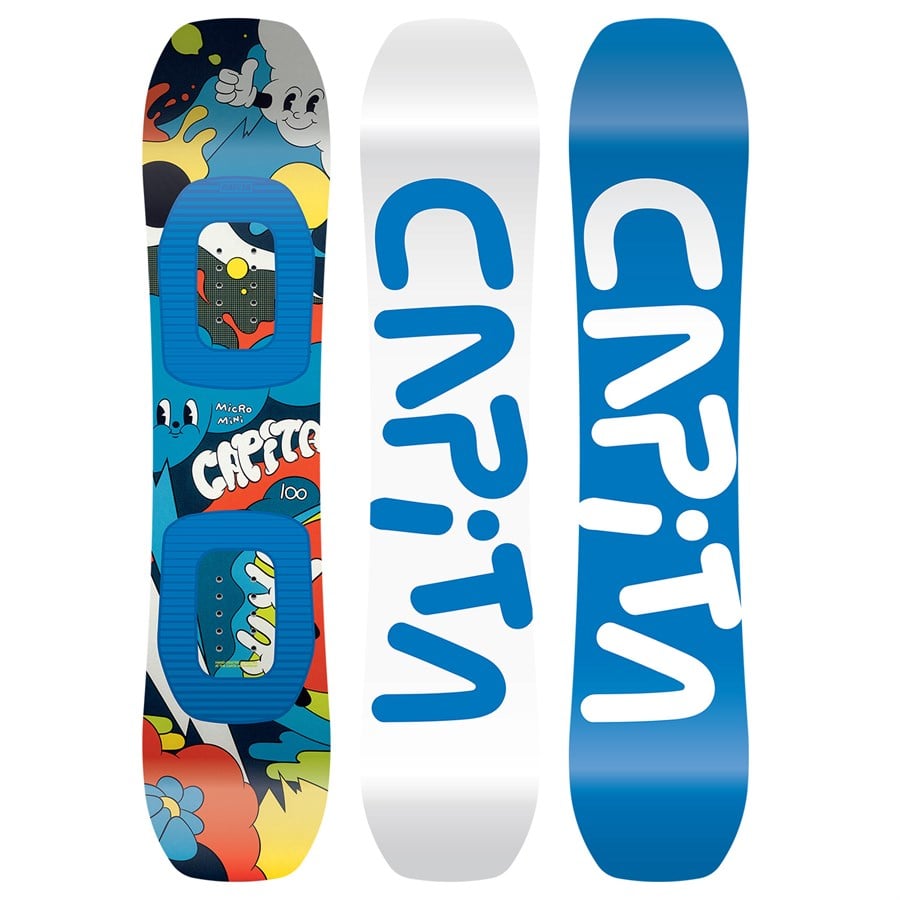 CAPiTA Micro Mini Snowboard + Union Cadet Mini Snowboard Bindings + Cadet Snowboard Boots - Kids' 2026