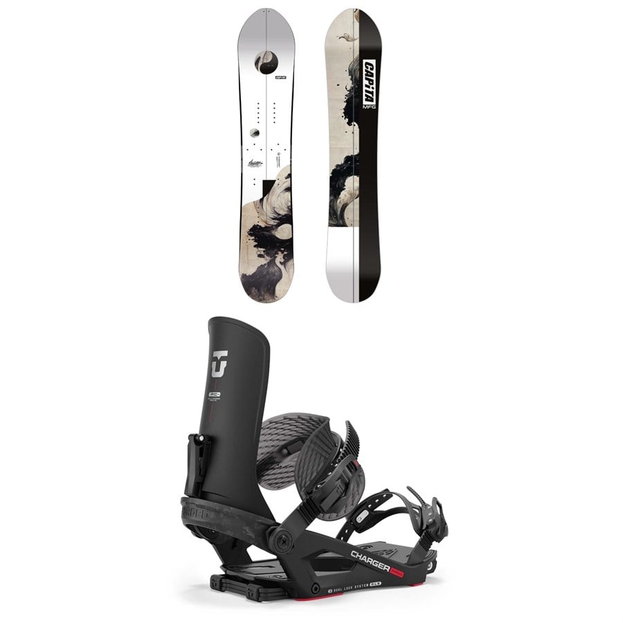 CAPiTA Navigator Splitboard + Union Expedition Skins + Charger Pro Splitboard Bindings 2025