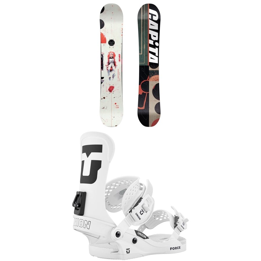 CAPiTA Outerspace Living Snowboard + Union Force Classic Snowboard Bindings 2026