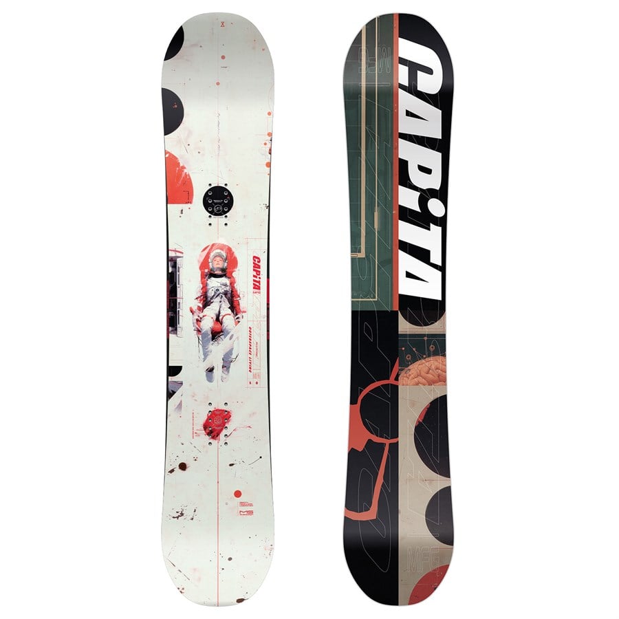 CAPiTA Outerspace Living Snowboard + Union Strata Snowboard Bindings + Vans Aura Pro Snowboard Boots 2026