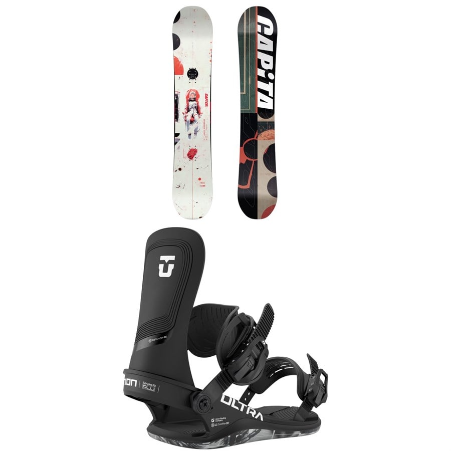 CAPiTA Outerspace Living Snowboard + Union Ultra Snowboard Bindings 2026