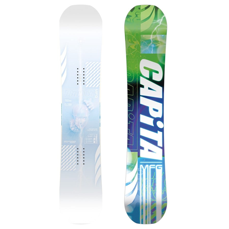 CAPiTA Pathfinder Reverse Camber Snowboard + Union Strata Snowboard Bindings + Thirtytwo STW Double Boa Snowboard Boots 2025